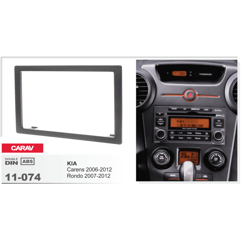 Adapter frame for KIA Carens, Rondo Carav 11-074