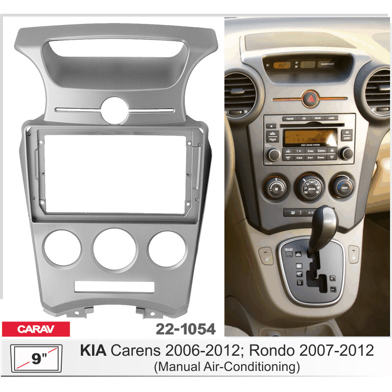 Adapter frame for KIA Carens, Rondo Carav 22-1054