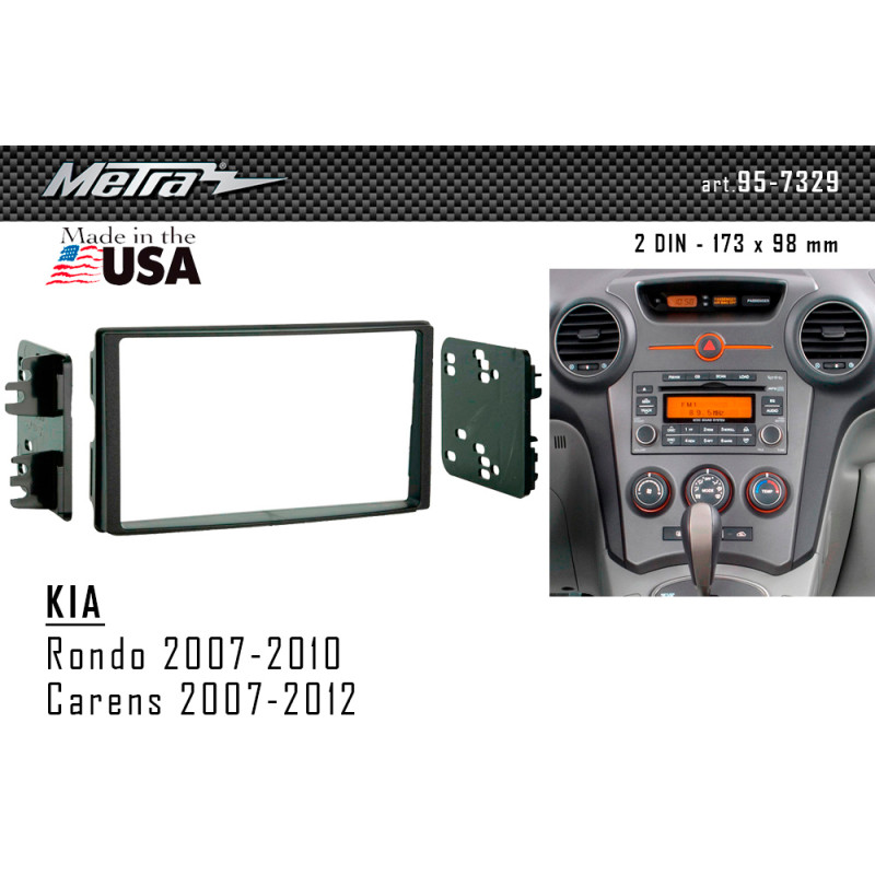 Adapter frame for KIA Carens, Rondo Metra 95-7329