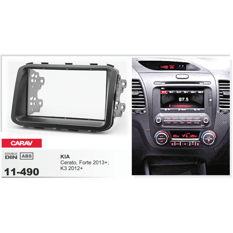 Adapter frame for KIA Cerato, Forte Carav 11-490