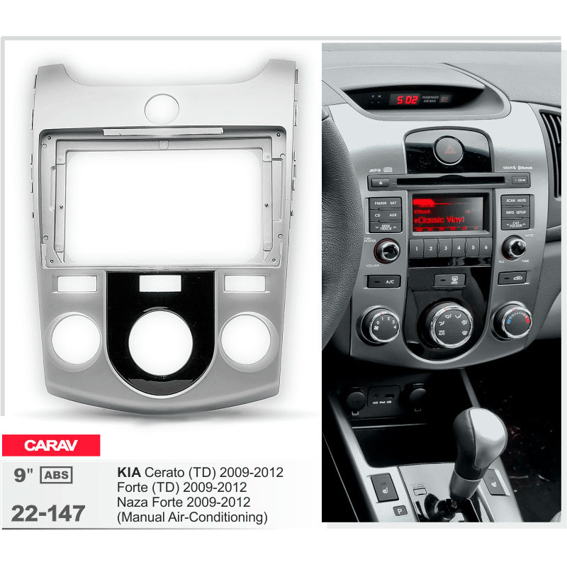 Adapter frame for KIA Cerato, Forte Carav 22-147