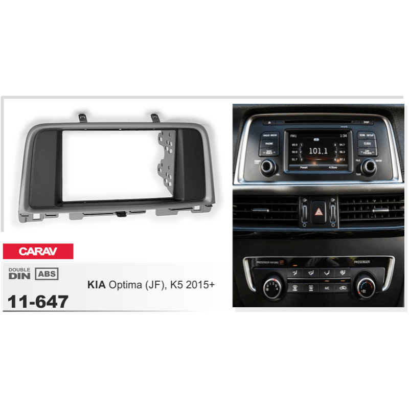 Adapter frame for KIA Optima, K5 Carav 11-647