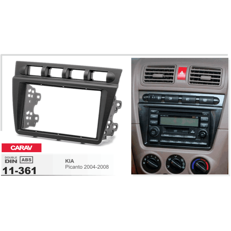Adapter frame for KIA Picanto Carav 11-361