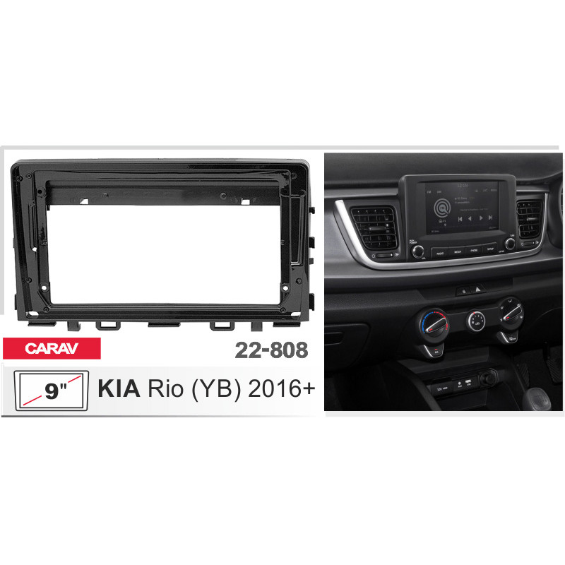 Adapter frame for KIA Rio Carav 22-808