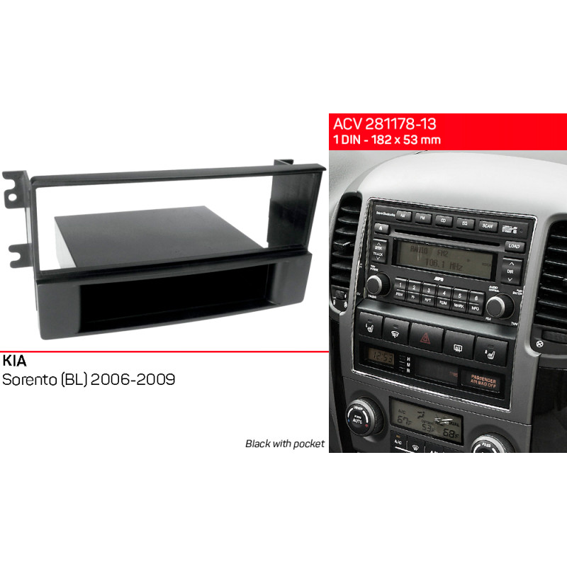 Adapter frame for KIA Sorento ACV 281178-13