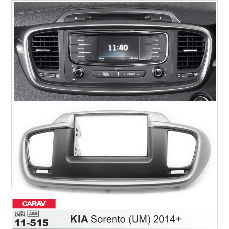 Adapter frame for KIA Sorento Carav 11-515
