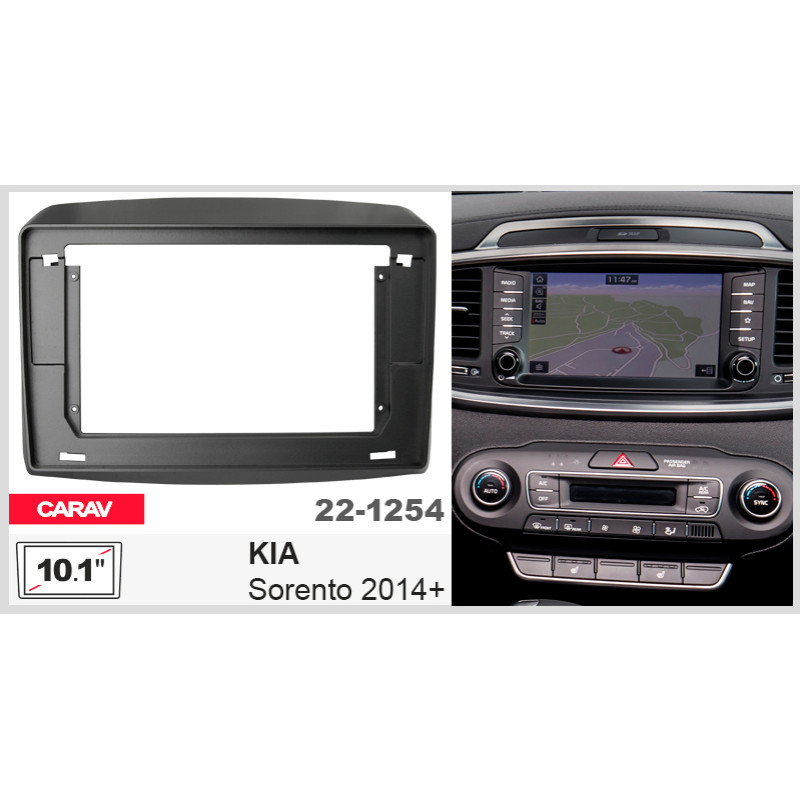 Adapter frame for KIA Sorento Carav 22-1254