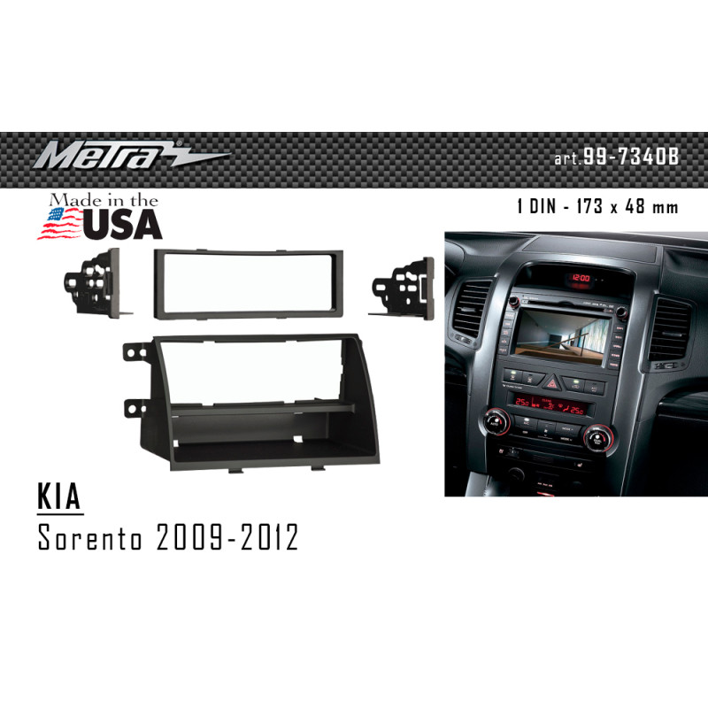 Adapter frame for KIA Sorento Metra 99-7340B