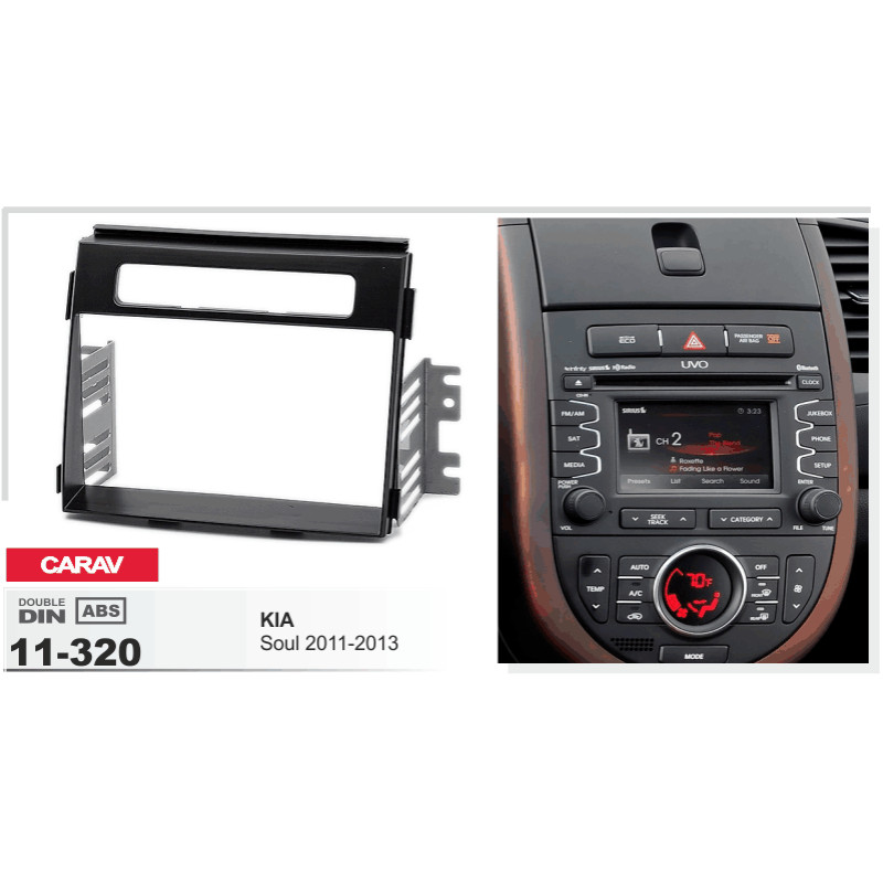 Adapter frame for KIA Soul Carav 11-320