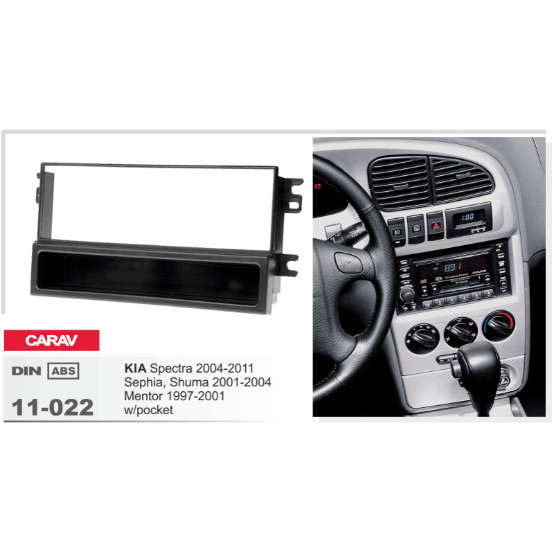 Adapter frame for KIA Spectra, Sephia, Shuma Carav 11-022