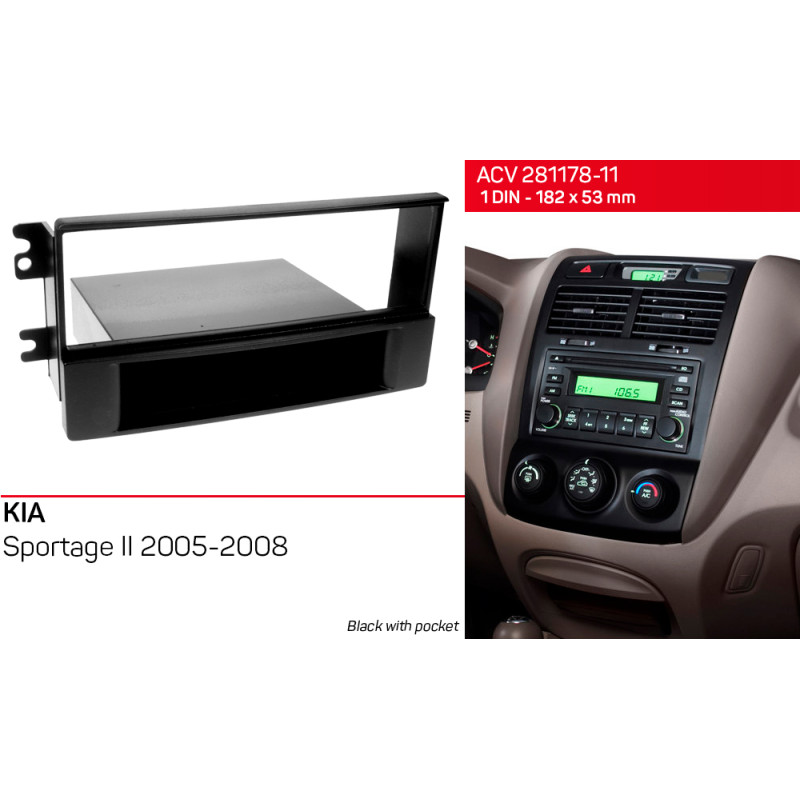 Adapter frame for KIA Sportage ACV 281178-11