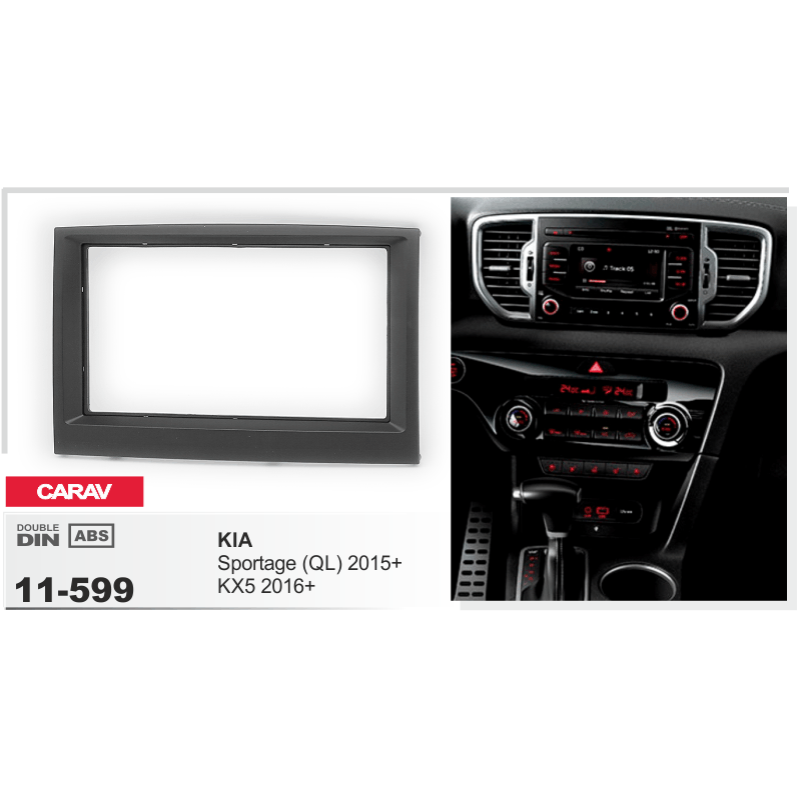 Adapter frame for KIA Sportage Carav 11-599