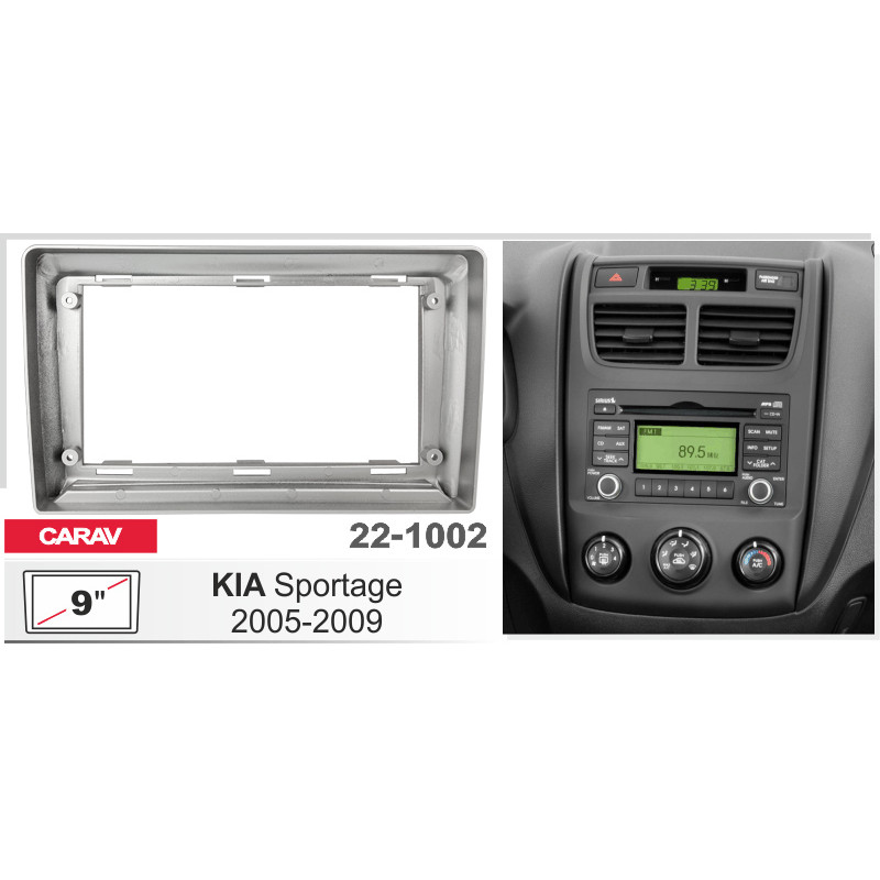 Adapter frame for KIA Sportage Carav 22-1002