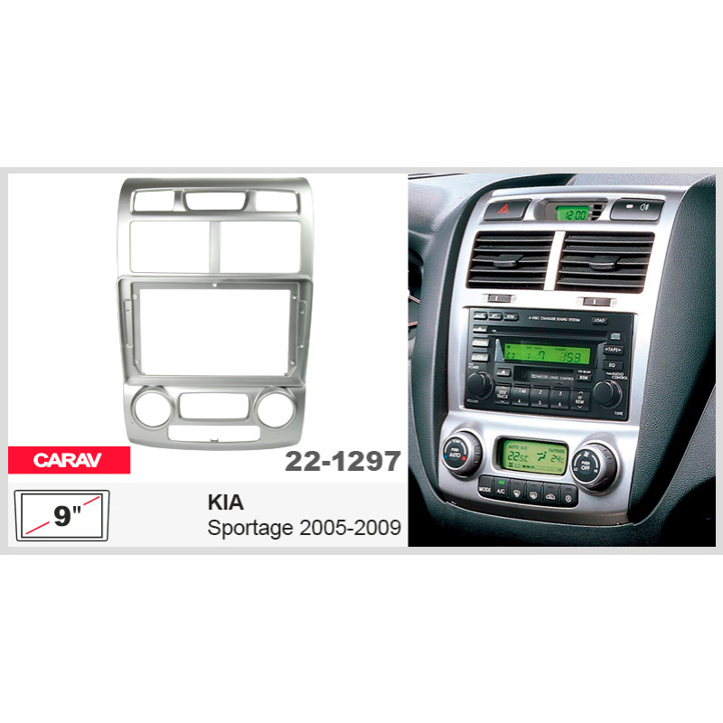 Adapter frame for KIA Sportage Carav 22-1297