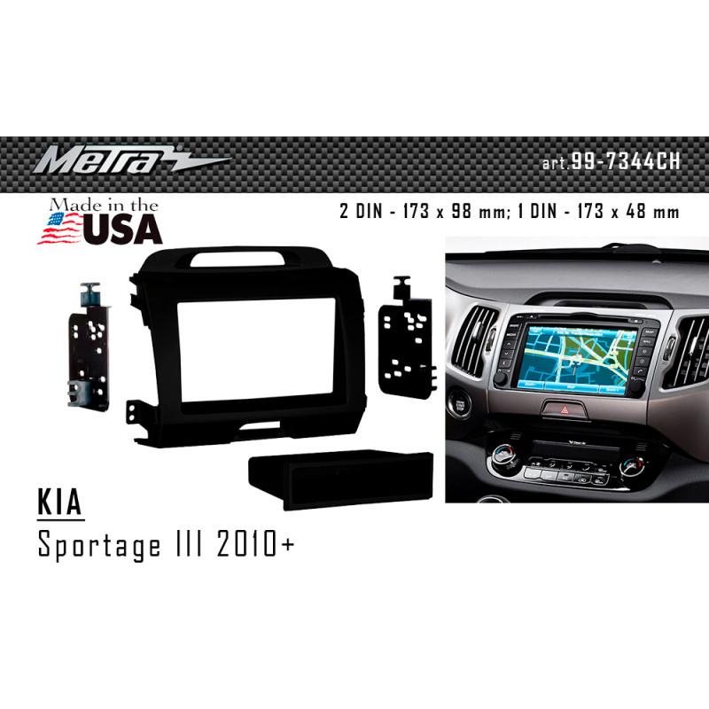 Adapter frame for KIA Sportage Metra 99-7344CH