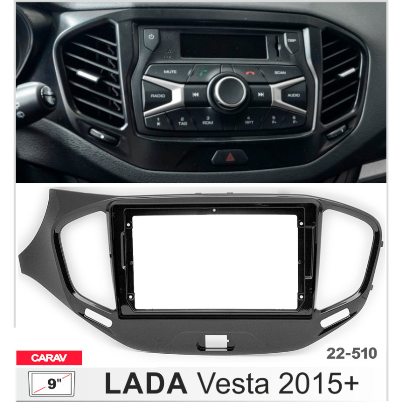 Adapter frame for LADA Vesta Carav 22-510