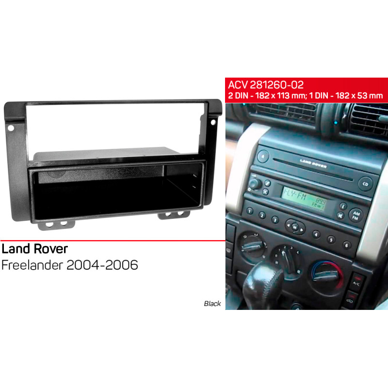 Ramka przejściowa dla Land Rover Freelander ACV 281260-02