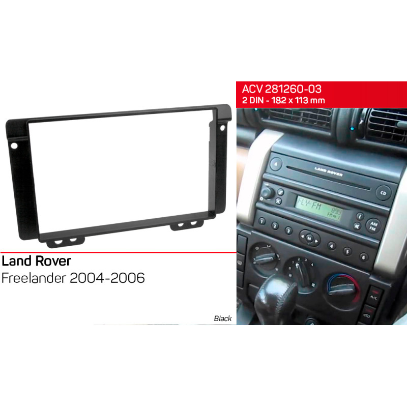 Ramka przejściowa dla Land Rover Freelander ACV 281260-03