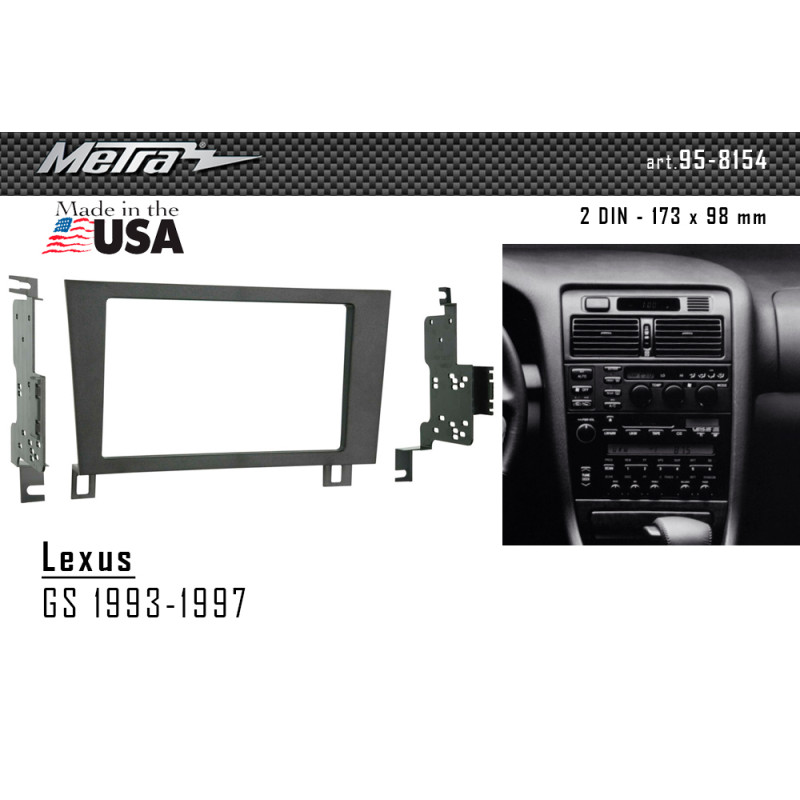 Přechodová lišta pro Lexus GS (Metra) 95-8154