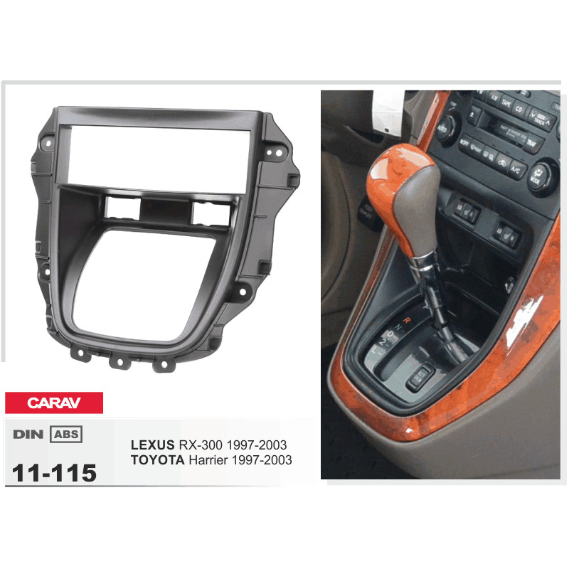 Adapter frame for Lexus RX 300 Carav 11-115