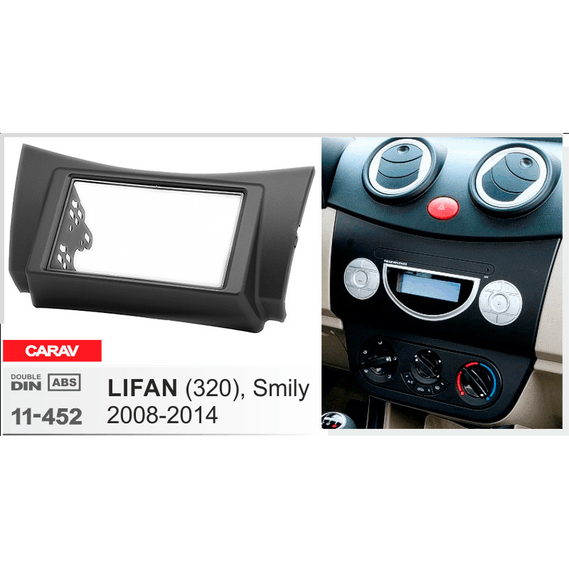 Adapter frame for Lifan 320 (Smily) Carav 11-452