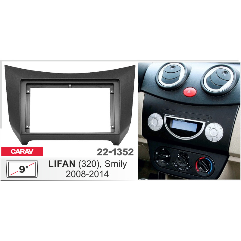 Adapter frame for Lifan 320 (Smily) Carav 22-1352