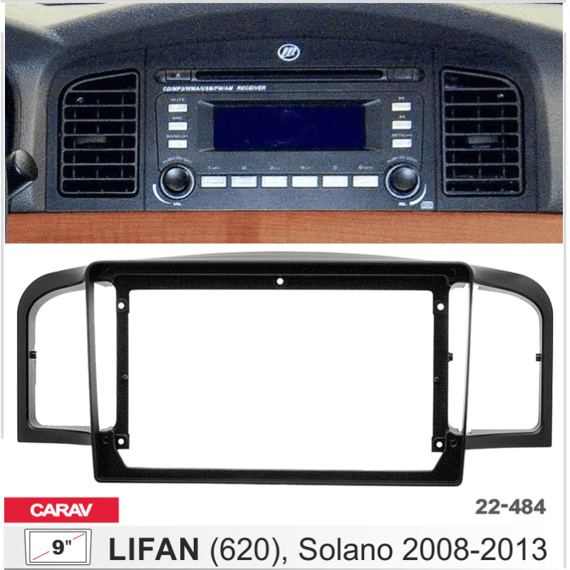Przejściowa ramka dla Lifan 620 (Solano) Carav 22-484
