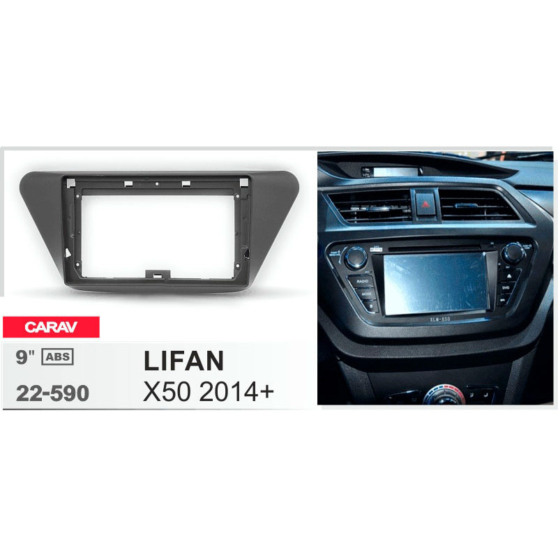 Adapter frame for Lifan X50 Carav 22-590