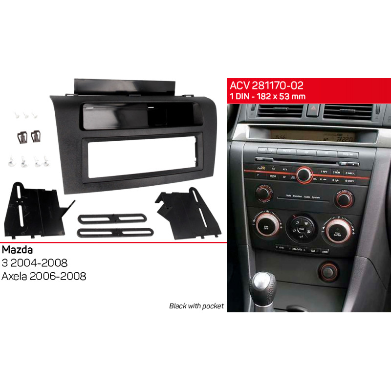 Ramka przejściowa dla Mazda 3 (kod ACV 281170-02)
