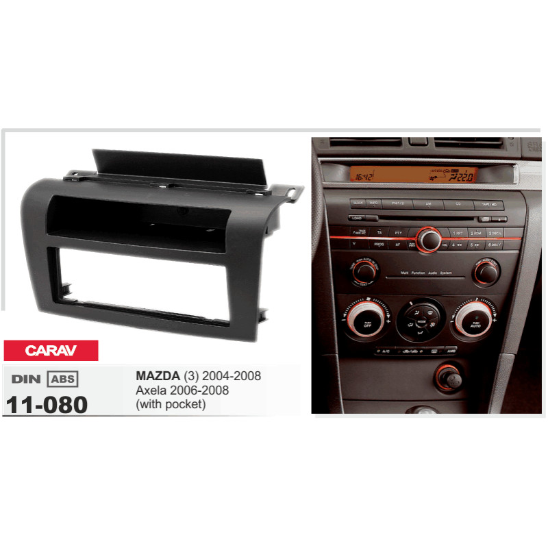 Adapter frame for Mazda 3 Carav 11-080