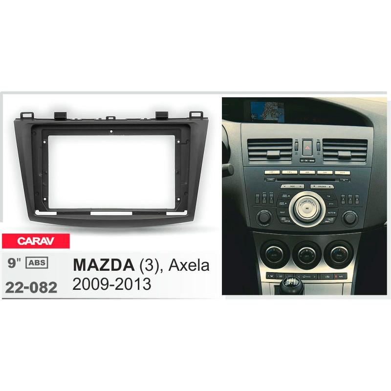 Adapter frame for Mazda 3 Carav 22-082