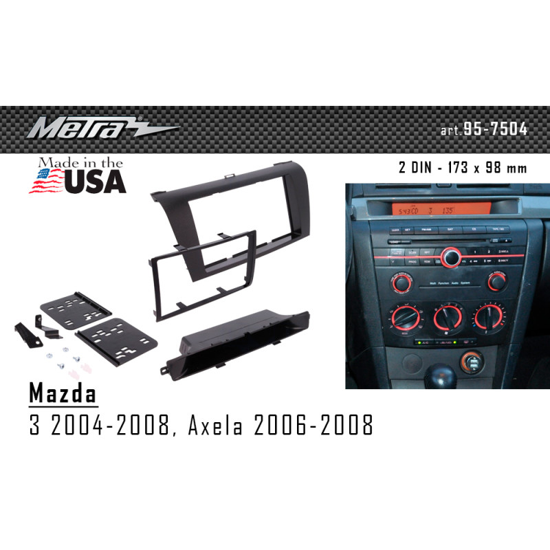 Übergangsrahmen für Mazda 3 (Metra 95-7504)