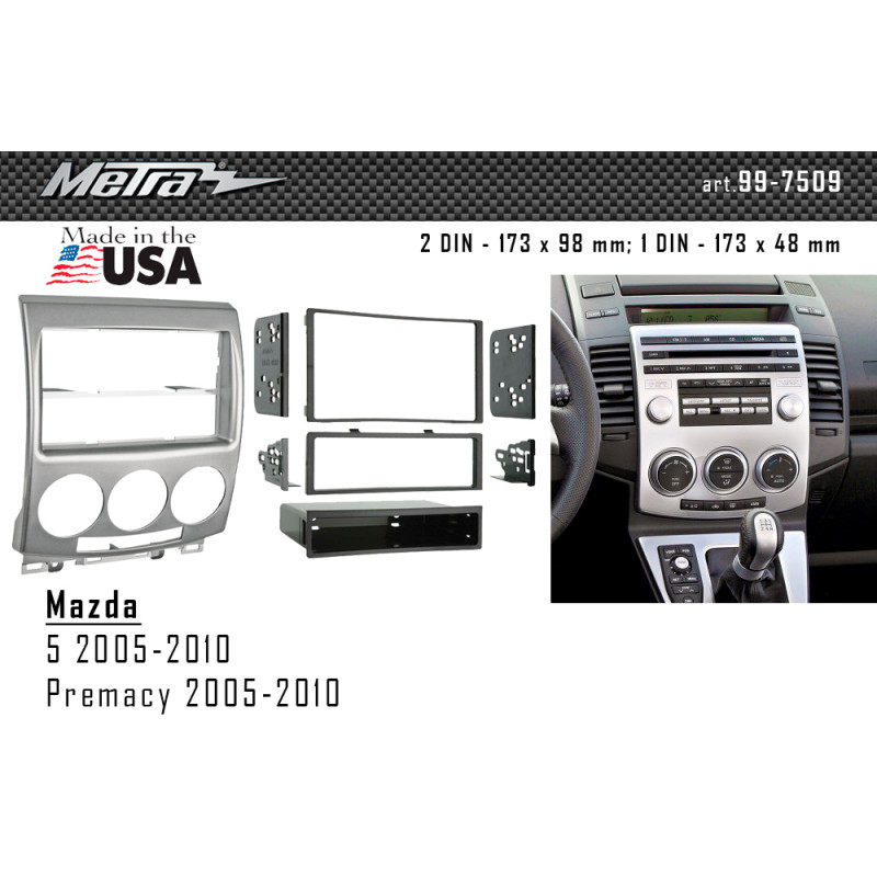 Adapter frame for Mazda 5 Metra 99-7509