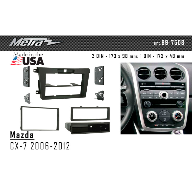 Übergangsrahmen für Mazda CX-7 (Metra 99-7508)