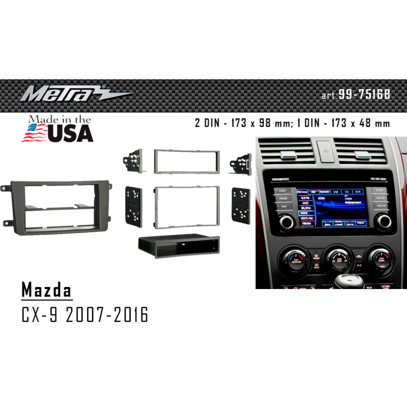 Übergangsrahmen für Mazda CX-9 (Metra 99-7516B)