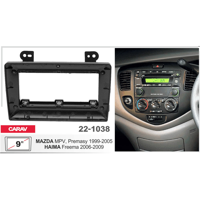 Adapter frame for Mazda MPV, Premacy Carav 22-1038