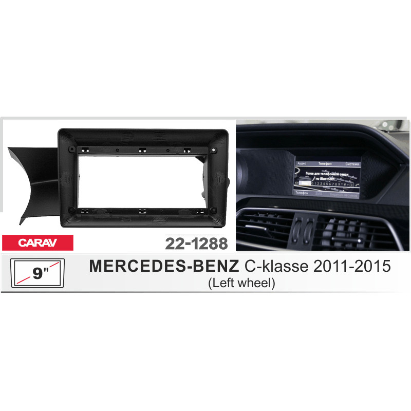 Adapter frame for Mercedes C-klasse Carav 22-1288