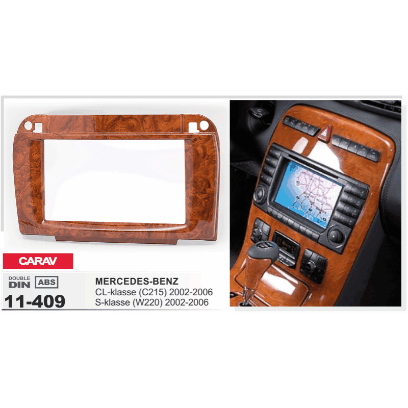 Adapter frame for Mercedes C215, W220 Carav 11-409