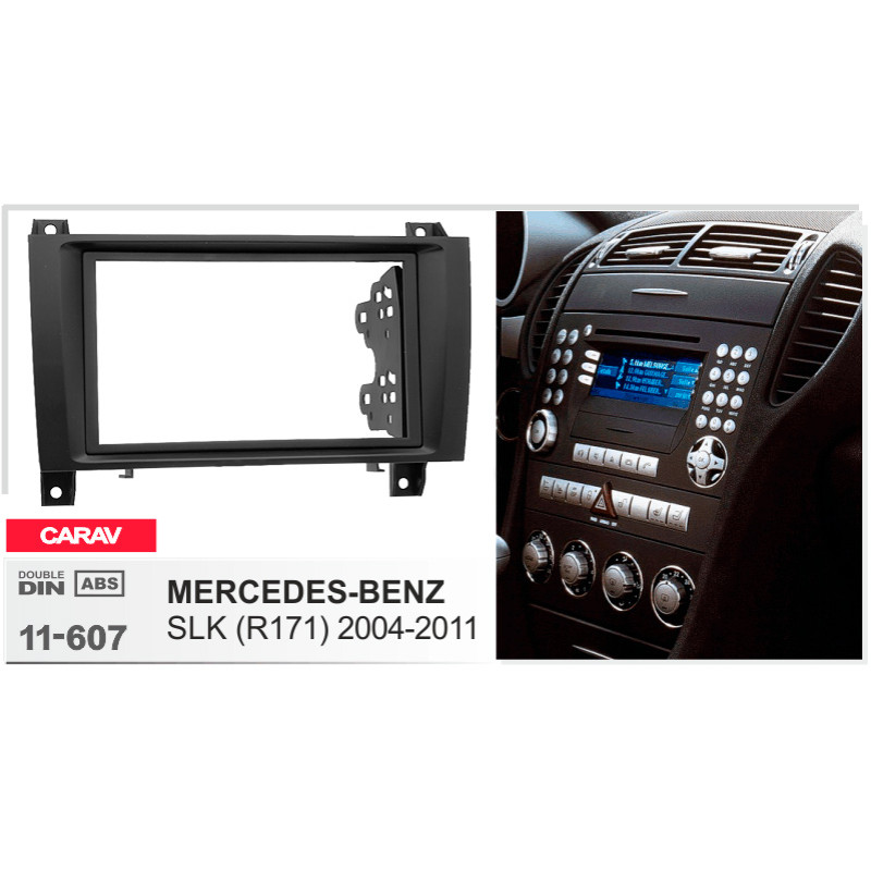 Adapter frame for Mercedes SL-Klasse (R171) Carav 11-607