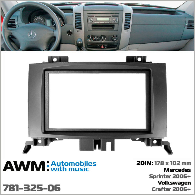 Adapter frame for Mercedes Sprinter, Volkswagen Crafter AWM 781-325-06