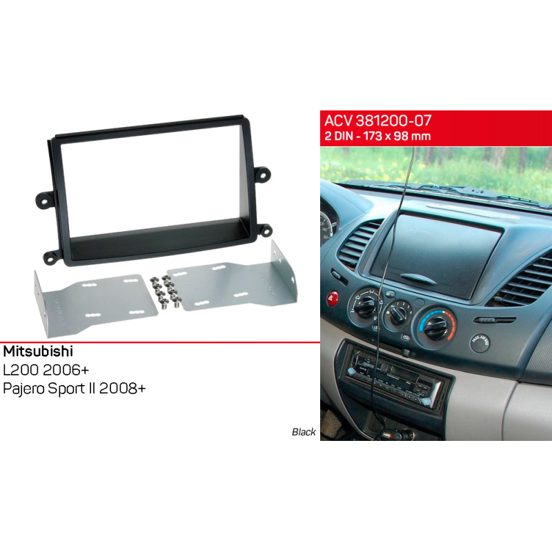 Adapter frame for Mitsubishi L200, Pajero Sport ACV 381200-07