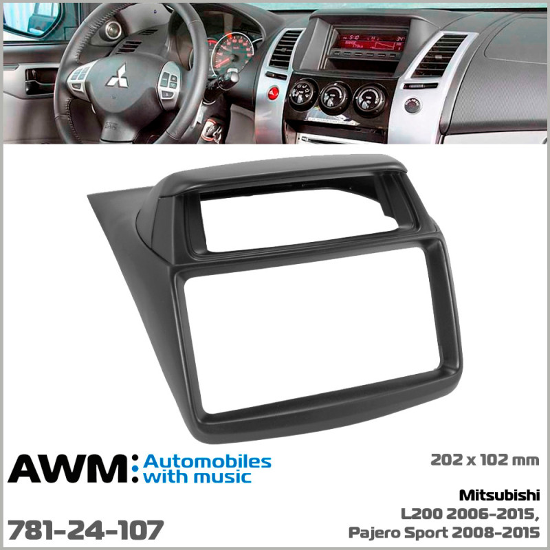 Adapter frame for Mitsubishi L200, Pajero Sport AWM 781-24-107