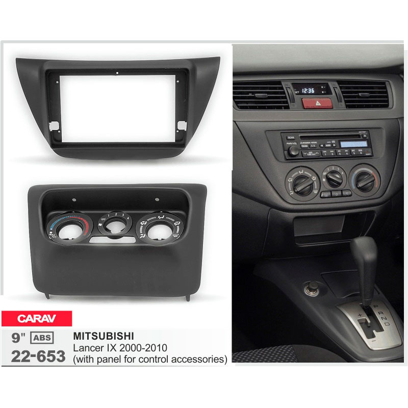Přechodový rám pro Mitsubishi Lancer Carav (číslo dílu 22-653)