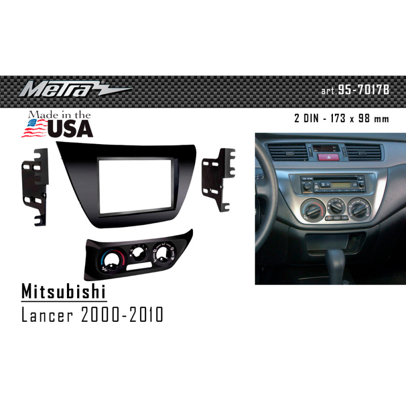 Adapter frame for Mitsubishi Lancer IX Metra 95-7017B