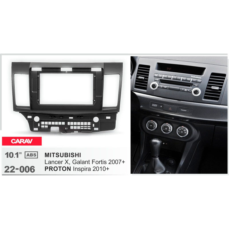Estructura de transición para Mitsubishi Lancer X Carav (22-006).