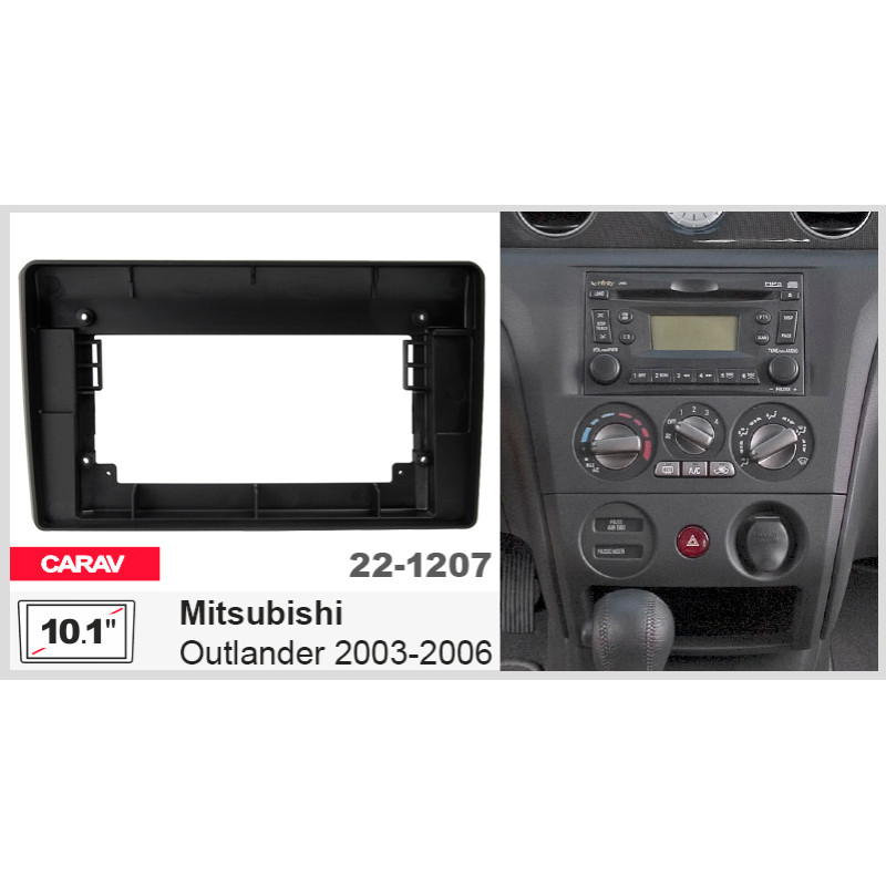 Adapter frame for Mitsubishi Outlander Carav 22-1207