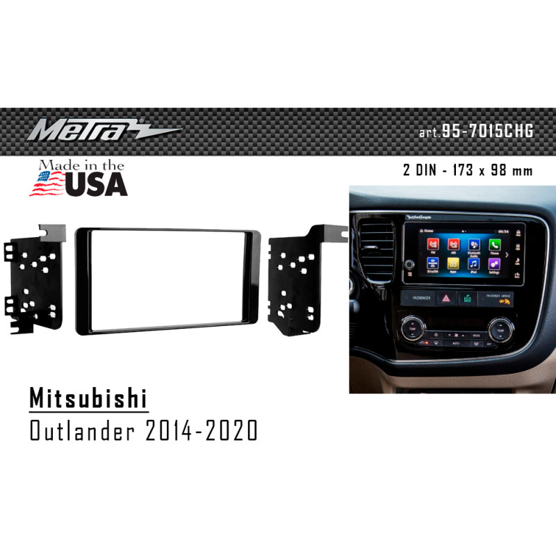 Übergangsrahmen für Mitsubishi Outlander (Metra 95-7015CHG)