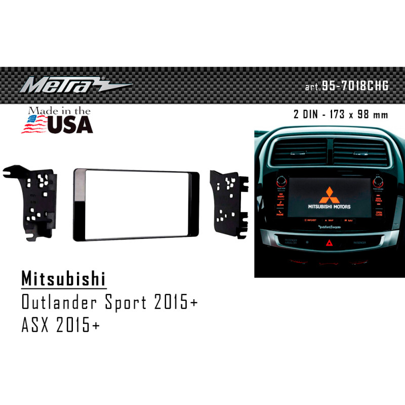 Übergangsrahmen für Mitsubishi Outlander Sport (Metra 95-7018CHG)