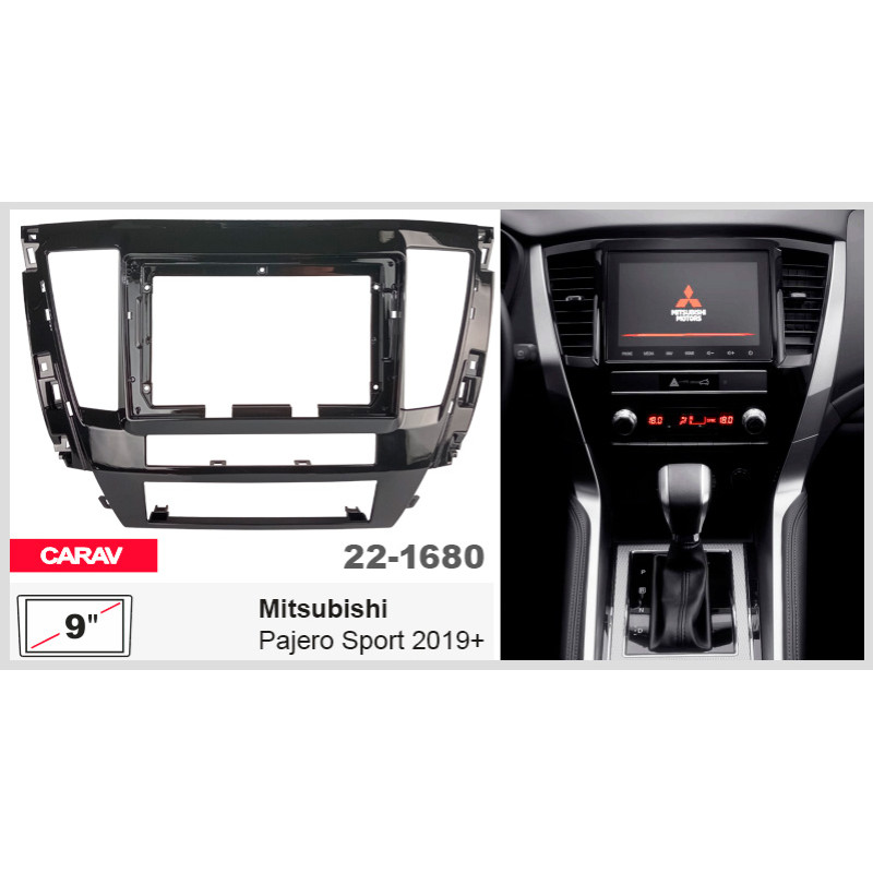 Übergangsrahmen für Mitsubishi Pajero Sport Carav (22-1680)