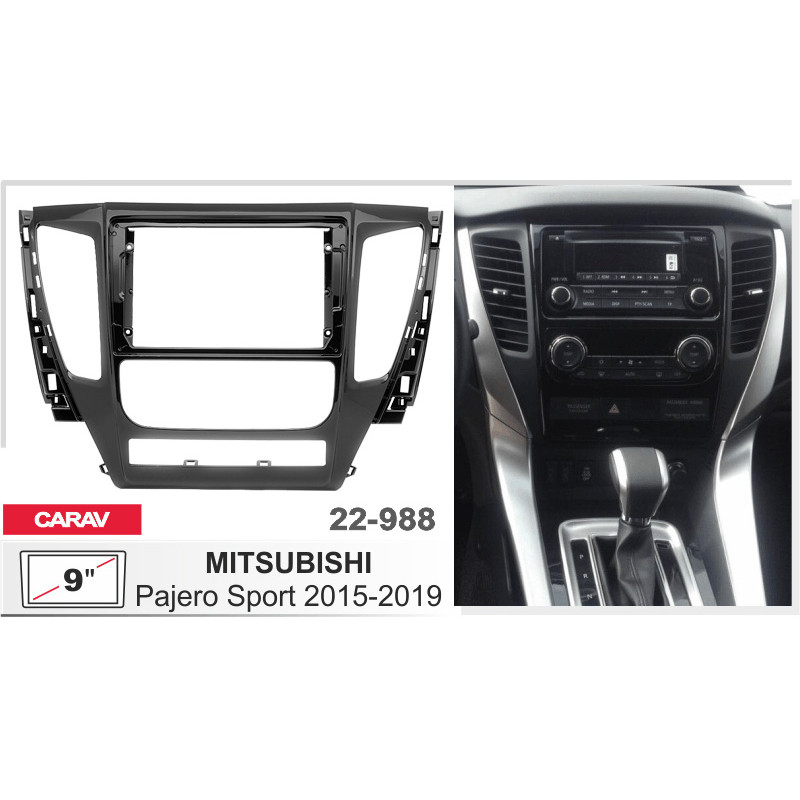 Übergangsrahmen für Mitsubishi Pajero Sport Carav (22-988)